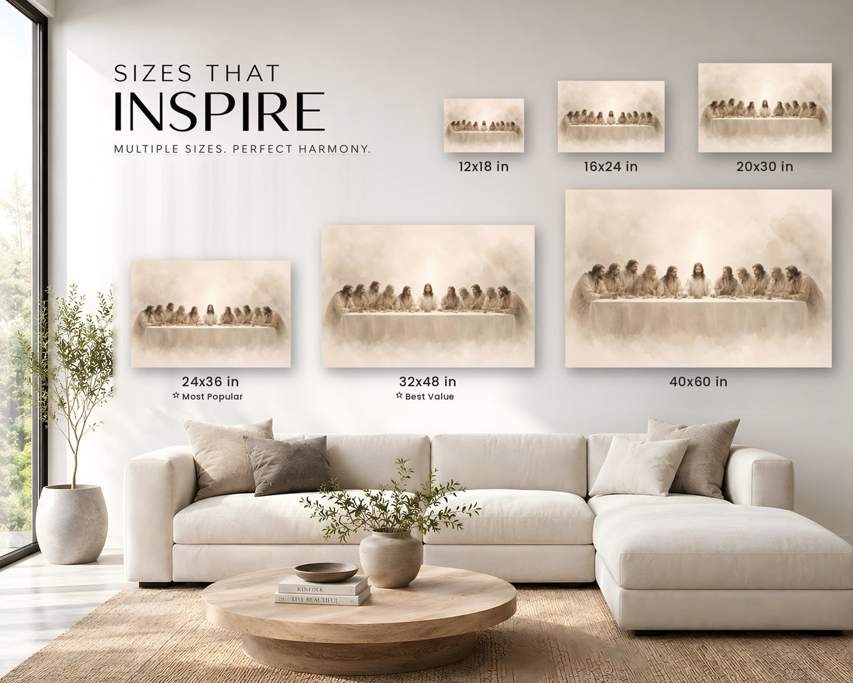 ART-001301 — sizes chart